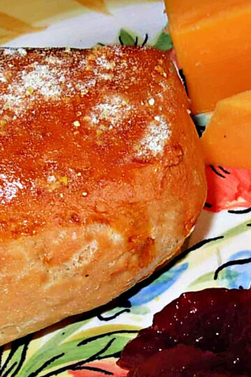 homemade crusty French roll