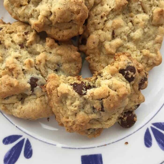 Amazing. Awesome. The BEST Gluten Free Chocolate Chip Cookies. Get the tip for making them chewy.