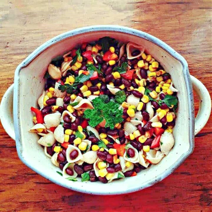 pasta salad with black beans (1)