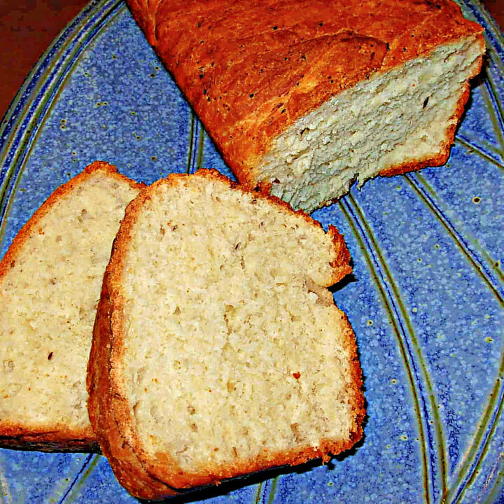 dilly bread made with yeast