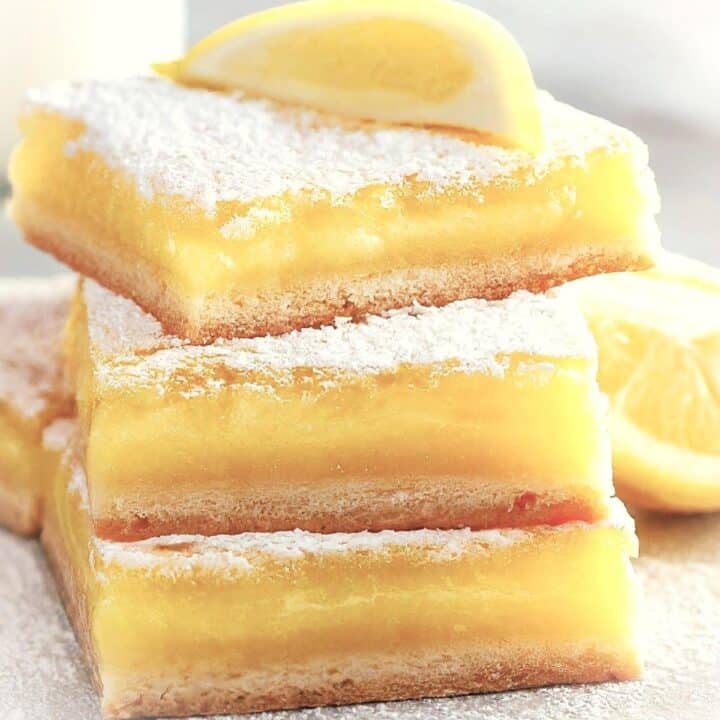 Lemon Squares Bar Cookies | Recipe Idea Shop