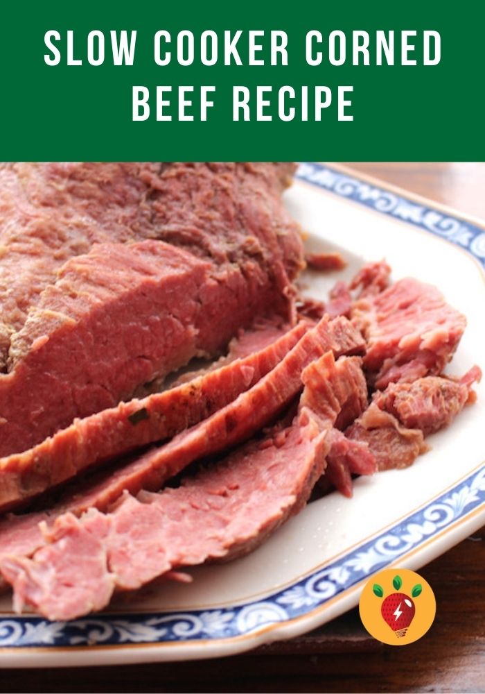 Slow Cooker Corned Beef Dinner just in time for St. Patrick's Day. #SlowCookerCornedBeef #SlowCookerRecipes #GlutenFree #Recipes #HealthyTwist #RecipeIdeaShop