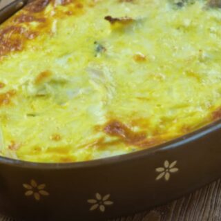 vegetarian tortilla casserole