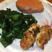 chicken and collard greens