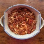 Spicy Shredded Chicken is really good in a taco salad.