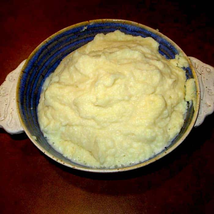 South Beach Cauliflower Surprise looks like mashed potatoes, tastes like mashed potatoes, but it's not.