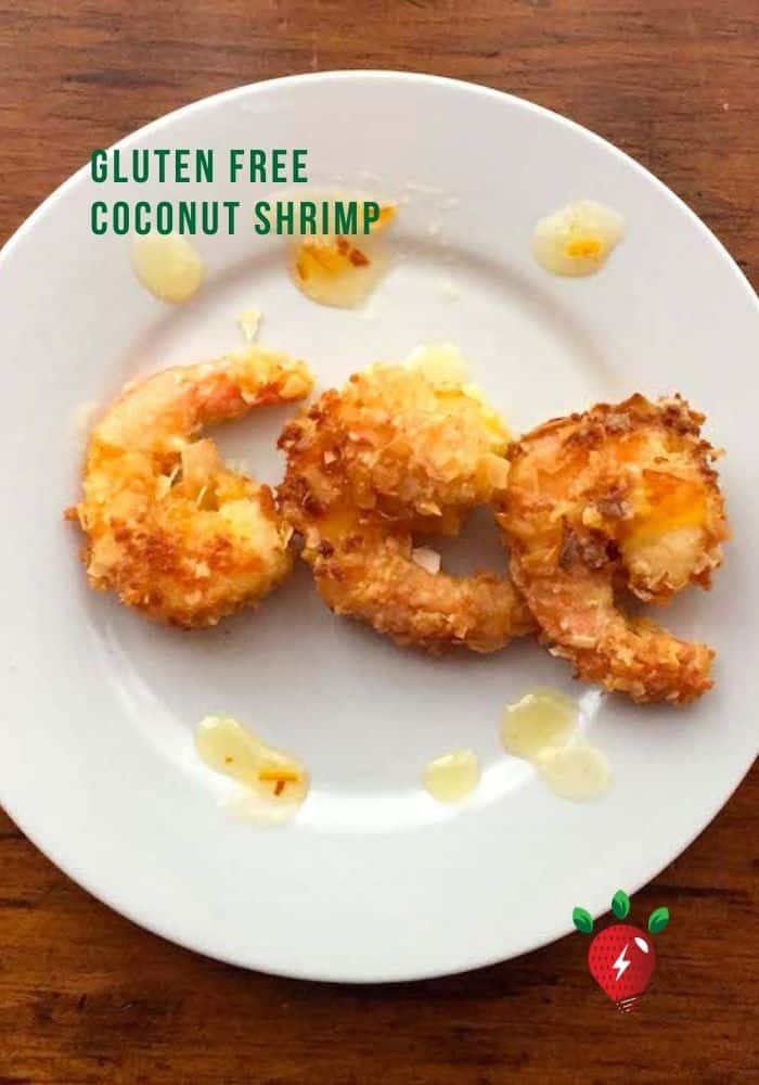 Glutenfri Kokosnødrejer. Super nemt. #GlutenFreeCoconutShrimp #CoconutShrimp # Opskrifter #GlutenFree #Sundvridning #CookAtHome #RecipeIdeaShop