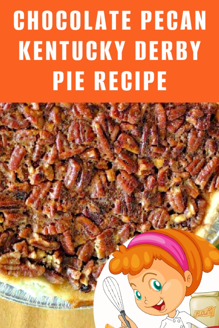 chocolate pecan Kentucky Derby Pie recipe