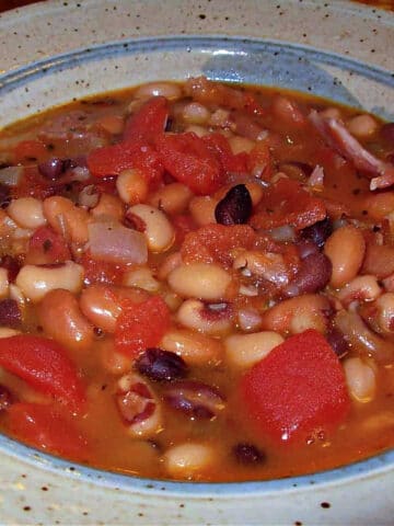 three bean soup