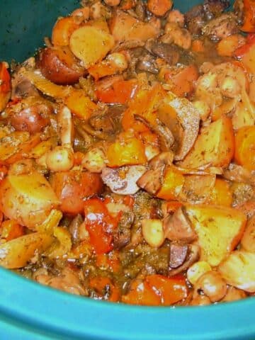 slow cooker vegetable dill stew