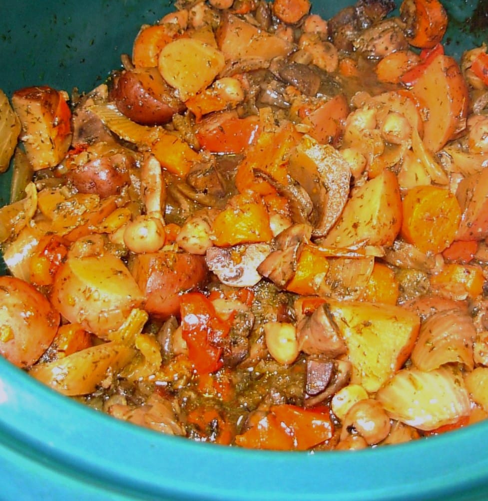 slow cooker vegetable dill stew