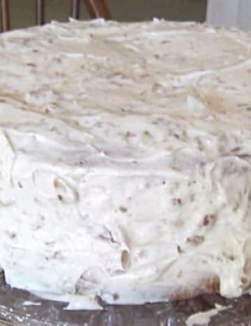 Italian Cream Cake with Cream Cheese Frosting