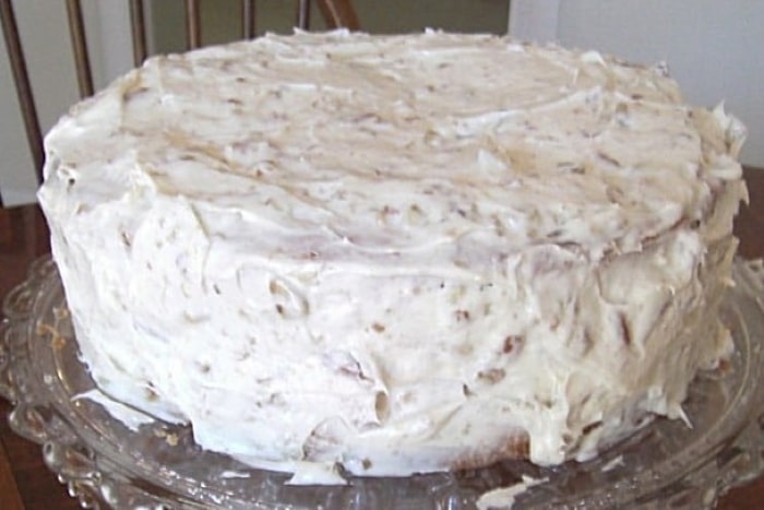 Italian Cream Cake with Cream Cheese Frosting