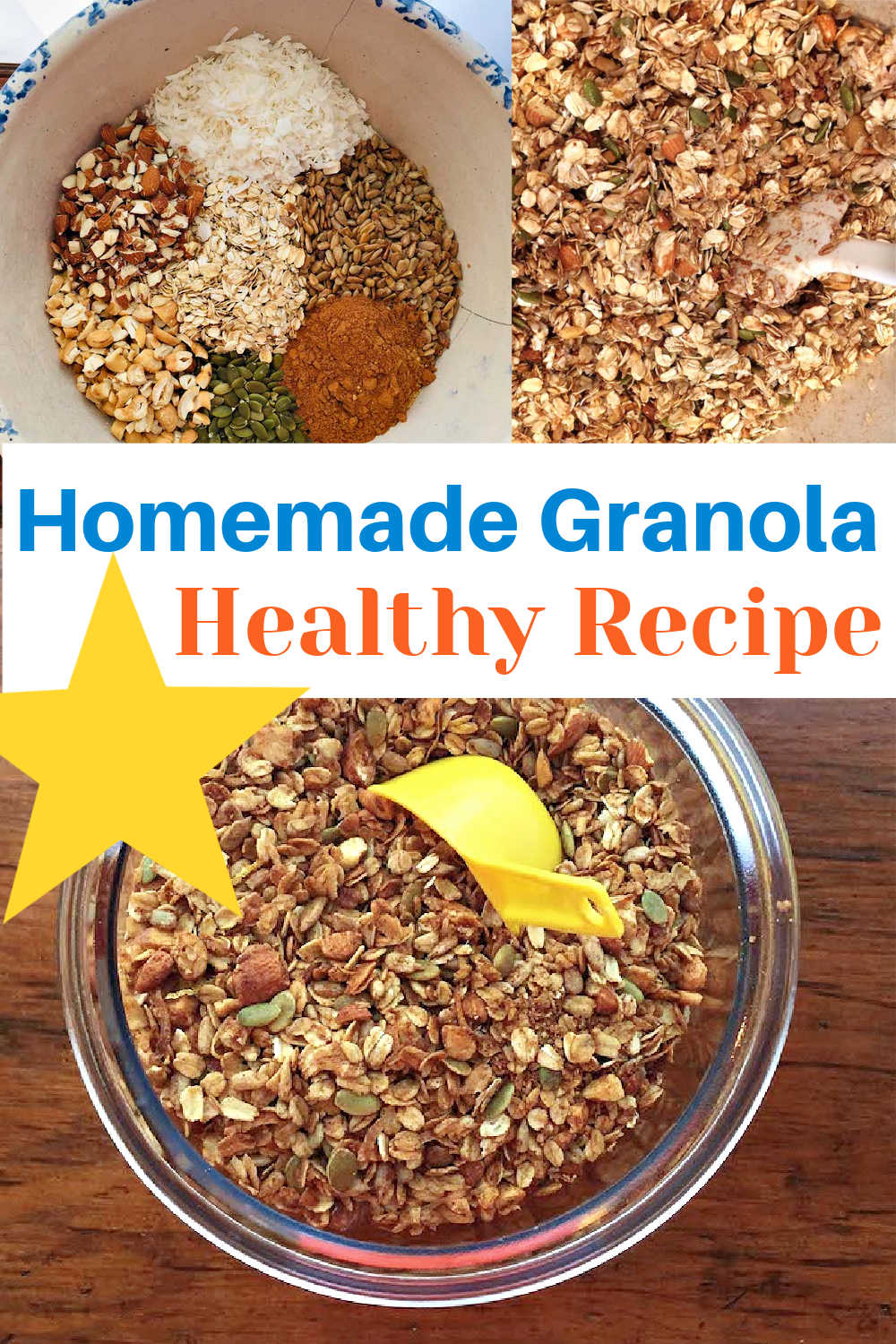 homemade granola recipe is healthy