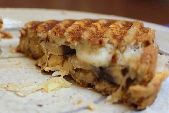portabella mushroom reuben sandwich