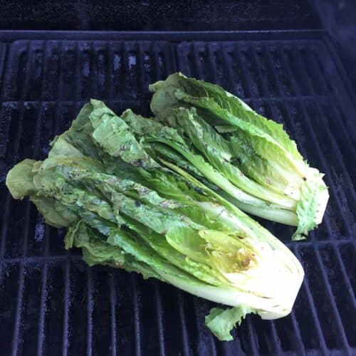 Grilled Romaine Lettuce Smoky Good Recipe Idea Shop