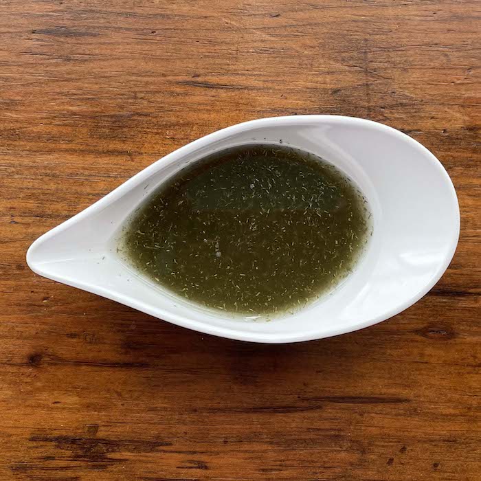 Horseradish Dill Vinaigrette Salad Dressing