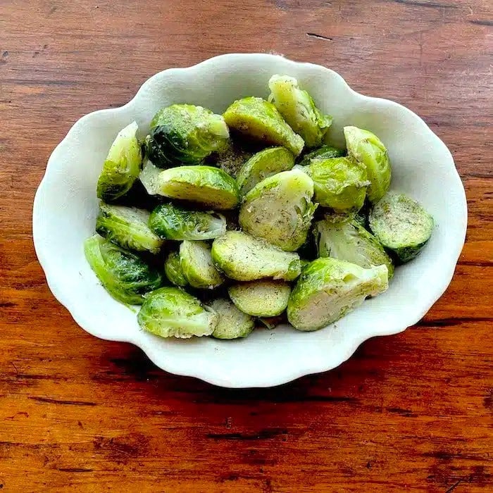 Dilled Brussel Sprouts 1