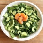 spinach salad with Mandarin Oranges