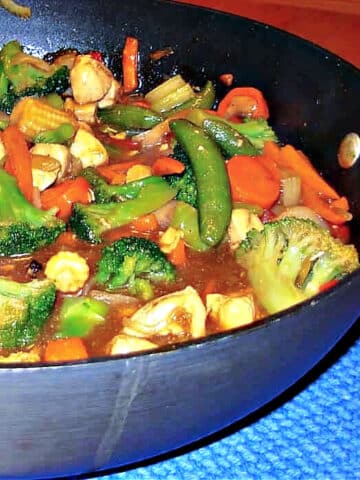 chicken vegetable stir fry