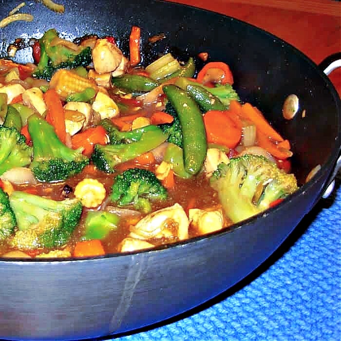 chicken vegetable stir fry