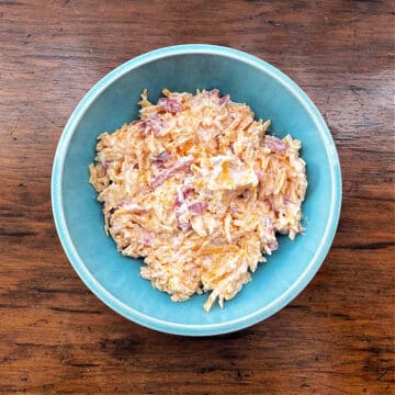 Pimento Cheese Spread made With Kraft Mayo and Cheddar Cheese