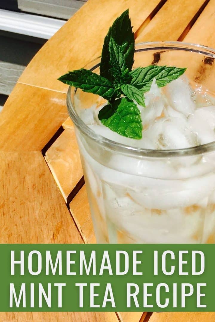 How to Make Homemade Iced Mint Tea Recipe Idea Shop