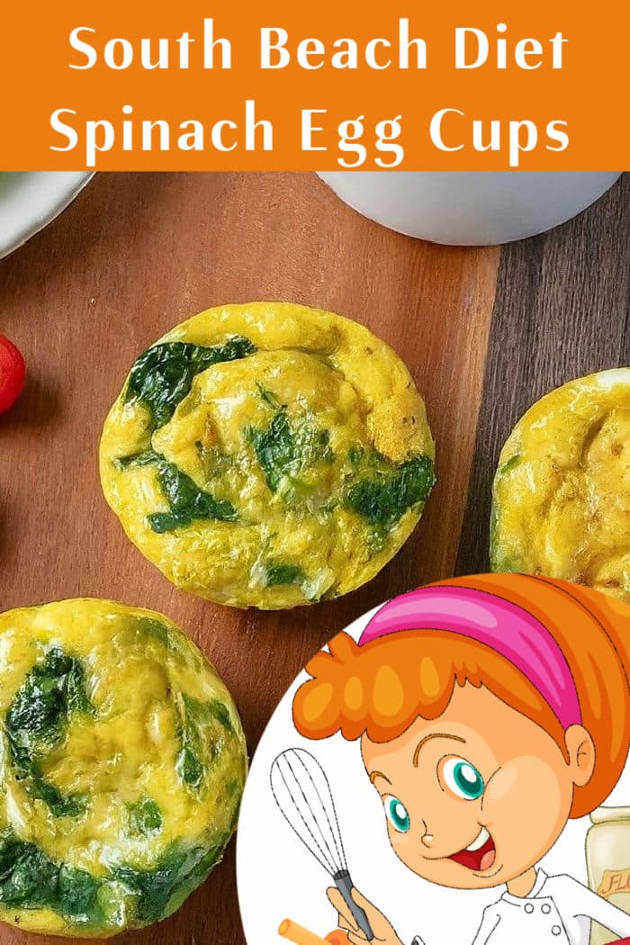 South Beach Diet Spinach Egg Cups