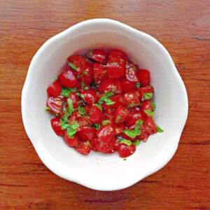 Tomato Basil Chutney