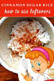 Old-Fashioned Cinnamon Sugar Rice for Dessert