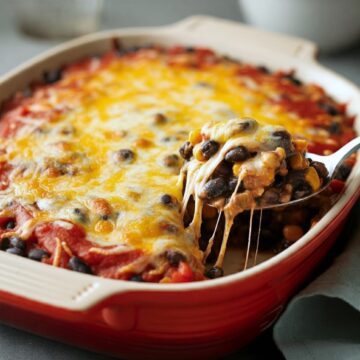 tasty black bean casserole dish