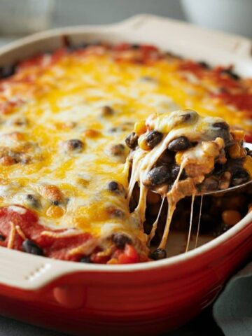 tasty black bean casserole dish