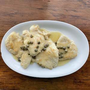 Chicken Piccata Easy (plated)