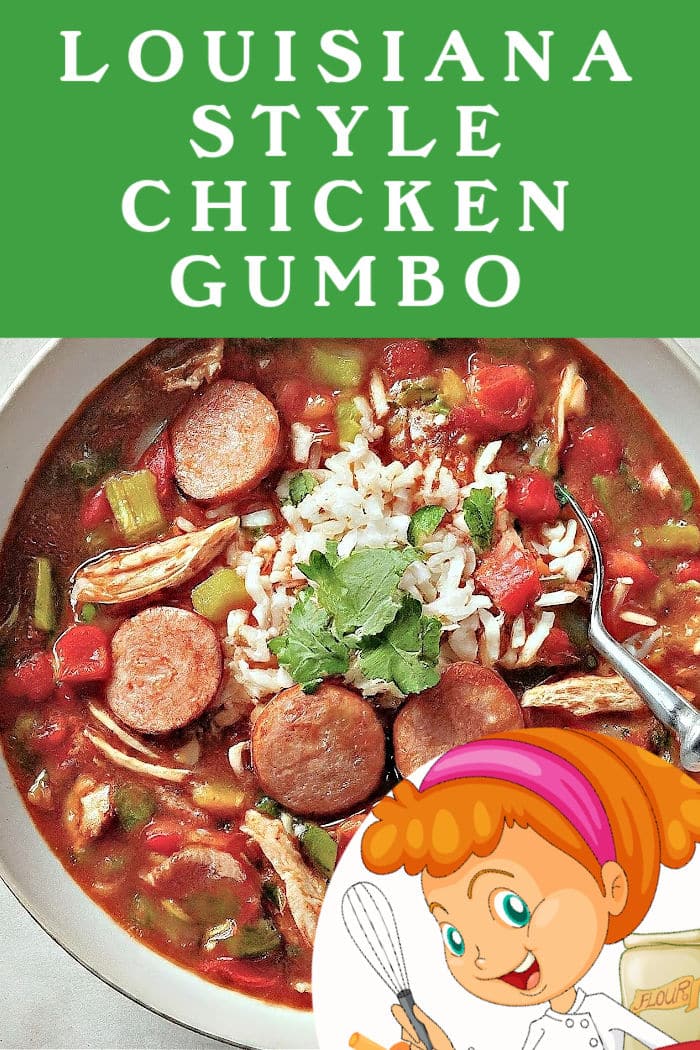 Louisiana style chicken gumbo