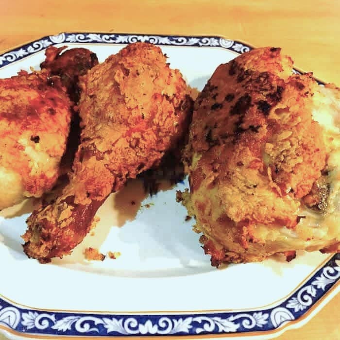 southern fried crispy chicken recipe