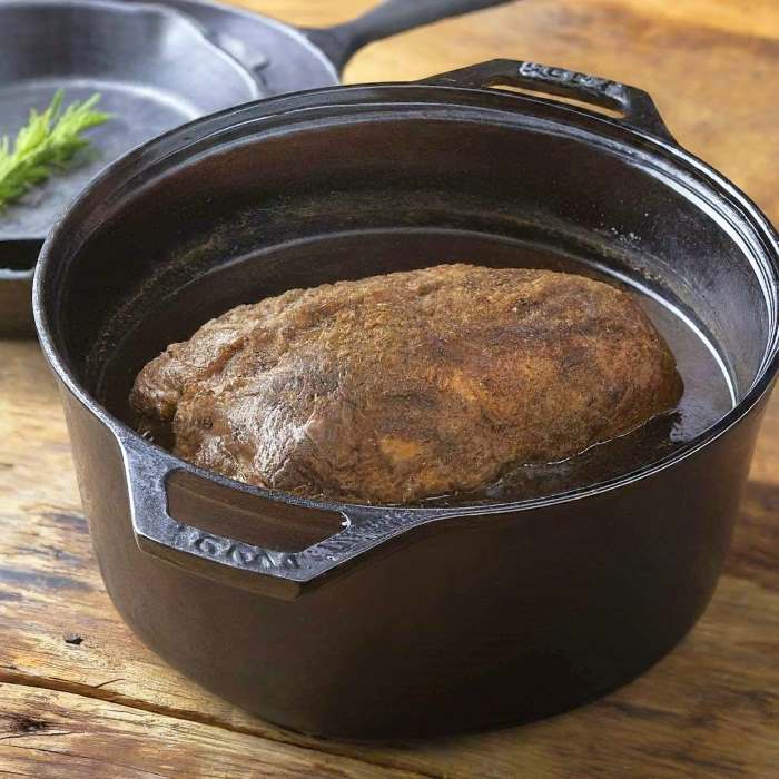 Italian beef roast in crock pot