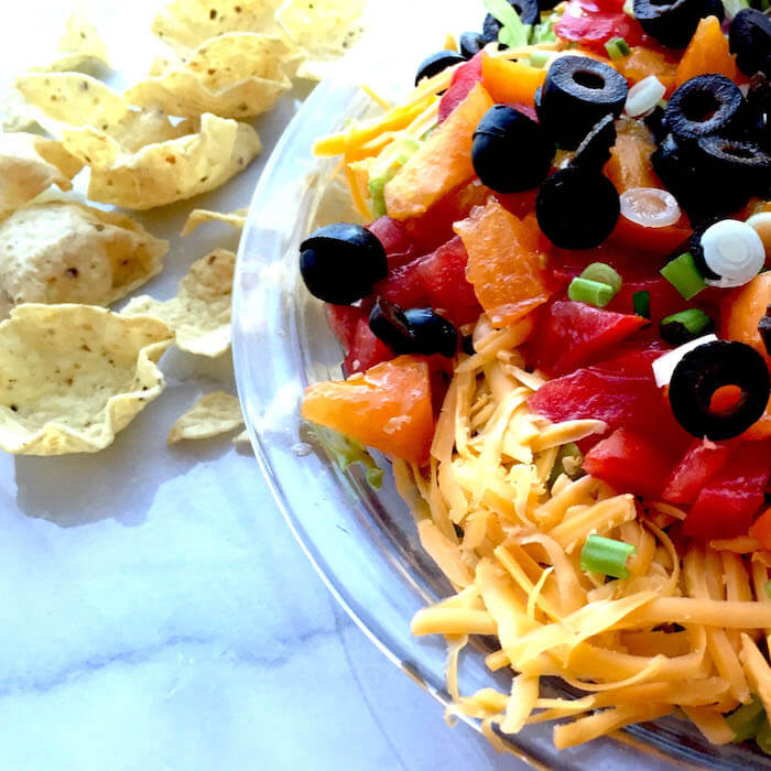 An oldie, but goodie recipe: Mexican Layered Dip
