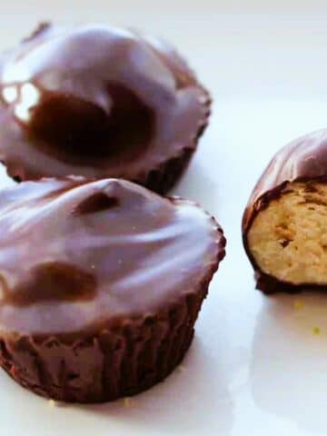 chocolate covered peanut butter candy