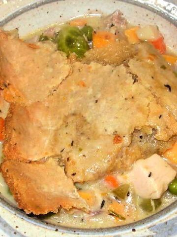 turkey pot pie, gluten free