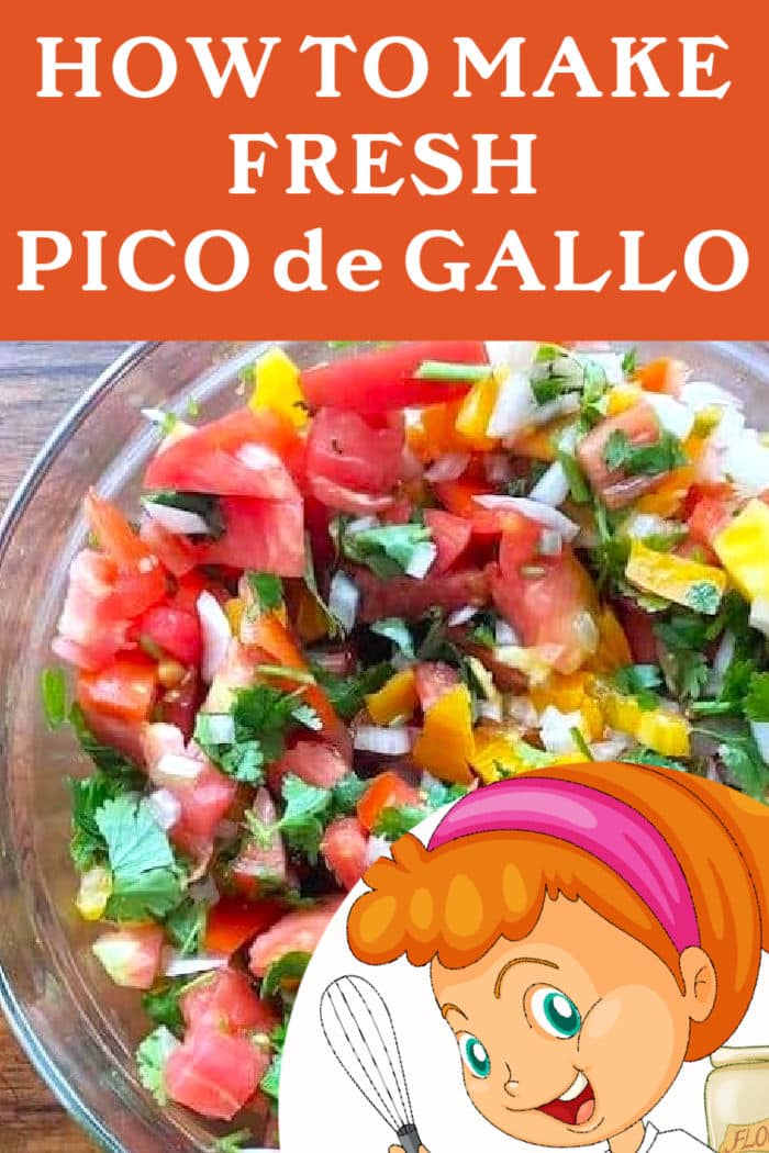 How to make fresh Pico de Gallo