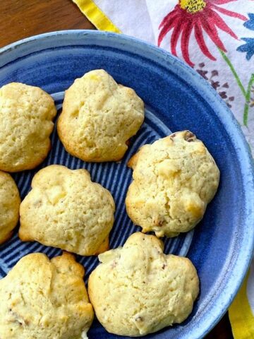 Old Fashioned pineapple drop cookies like grandma made