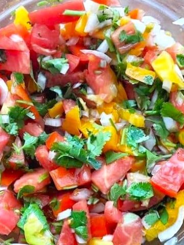 fresh Pico de Gallo salsa