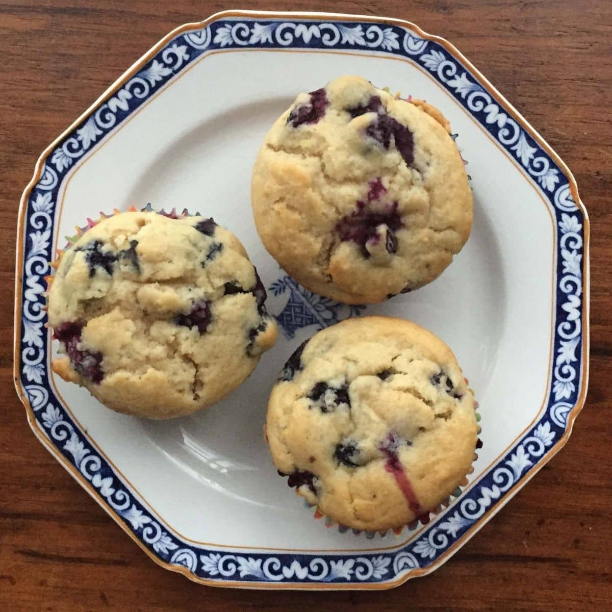 blueberry muffins