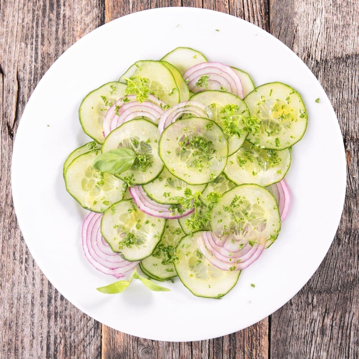 cucumber and onion salad