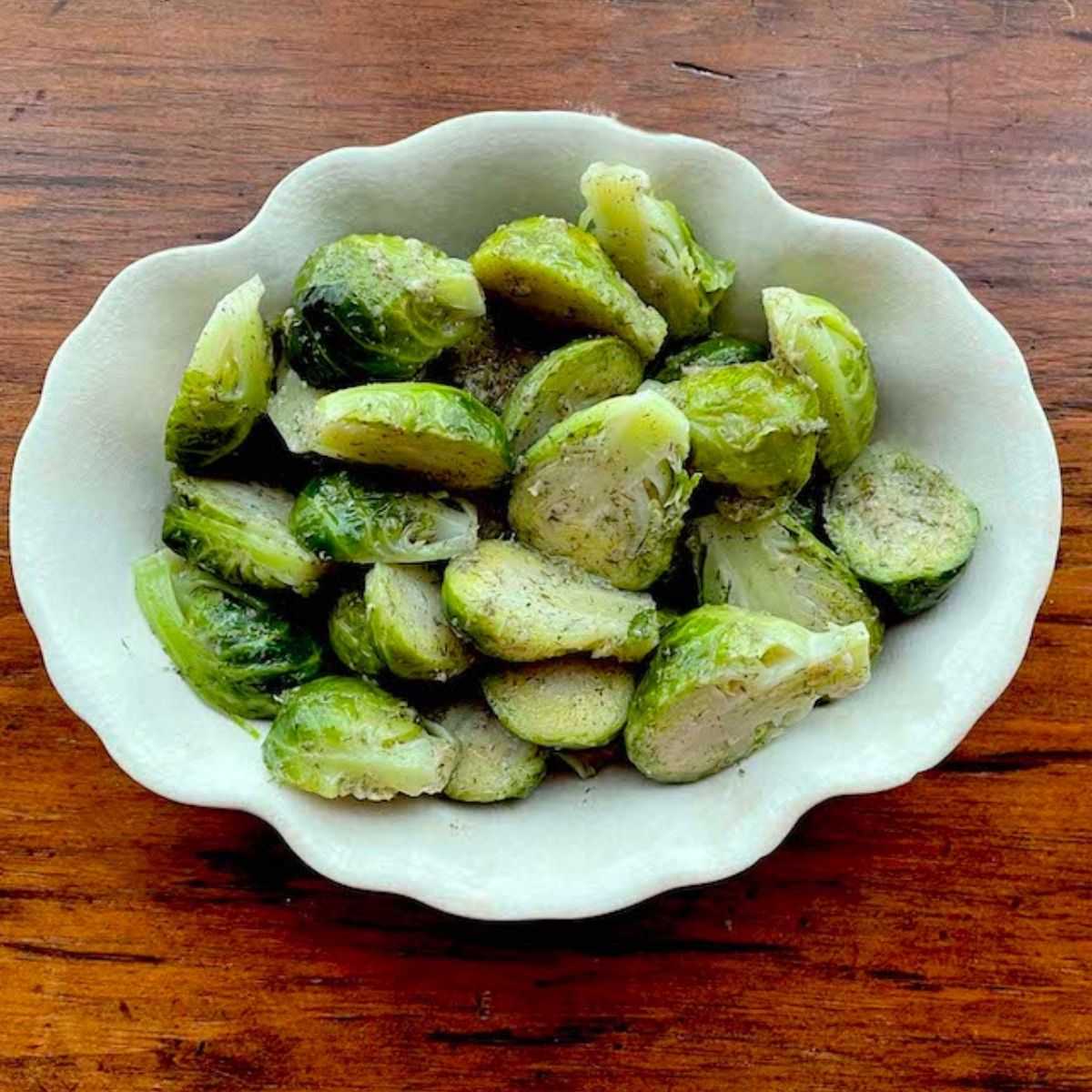 dilled brussels sprouts