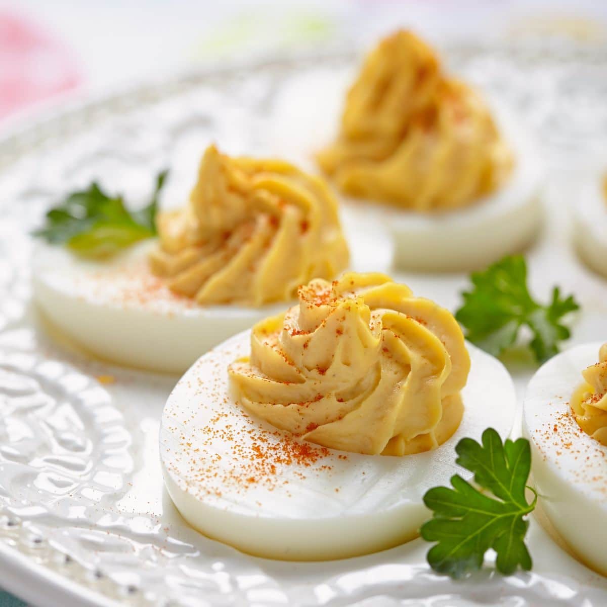 deviled eggs