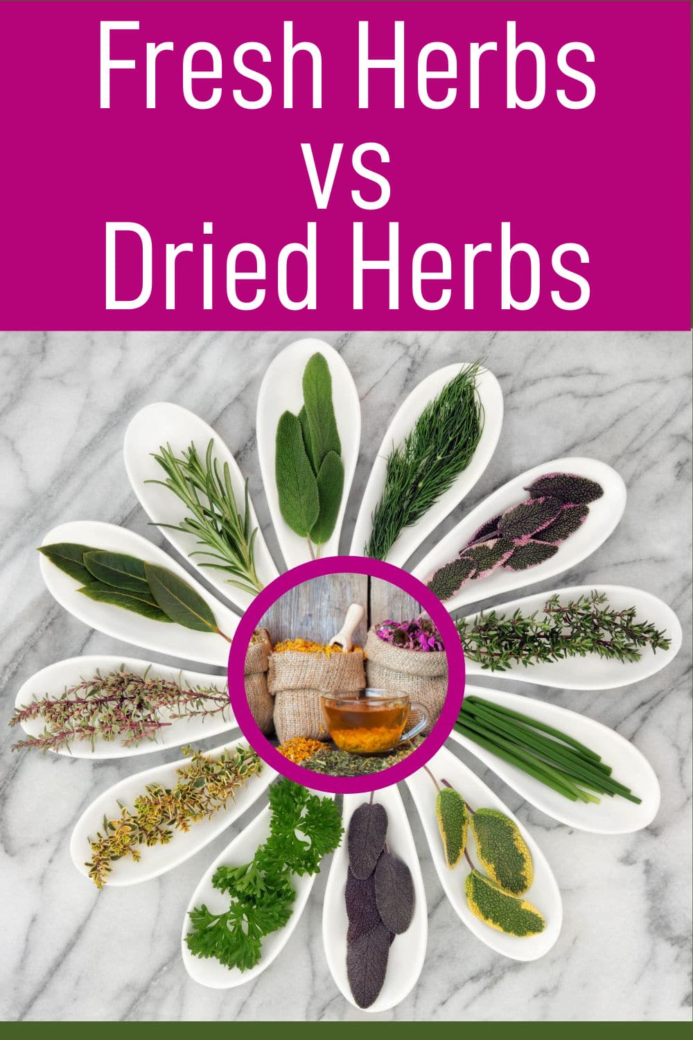 fresh herbs vs dried herbs