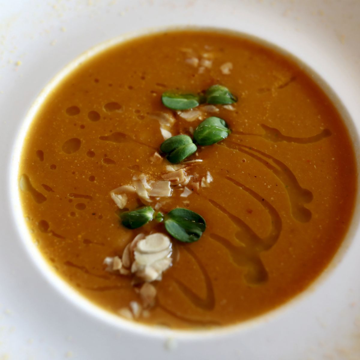 creamed lentil soup
