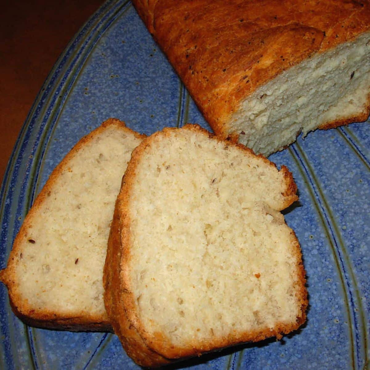 sliced dill bread