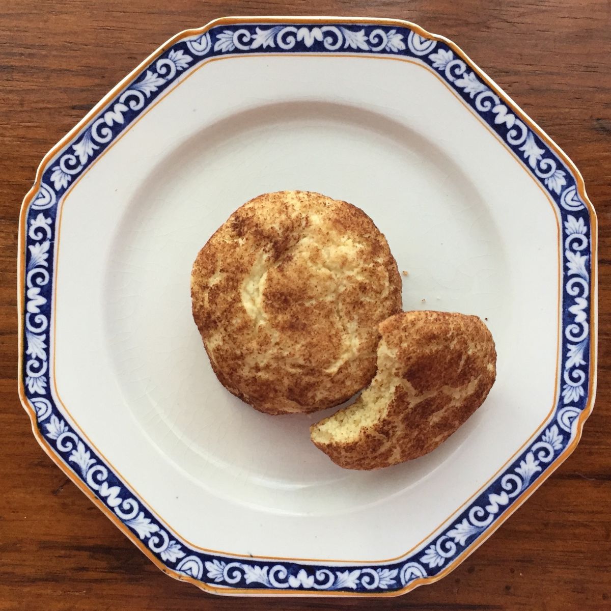 gluten free snickerdoodle cookies